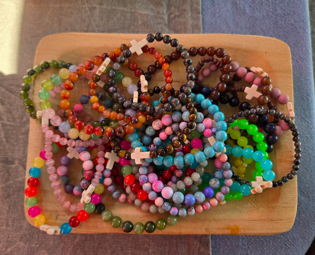 Mystery Cross Bracelet