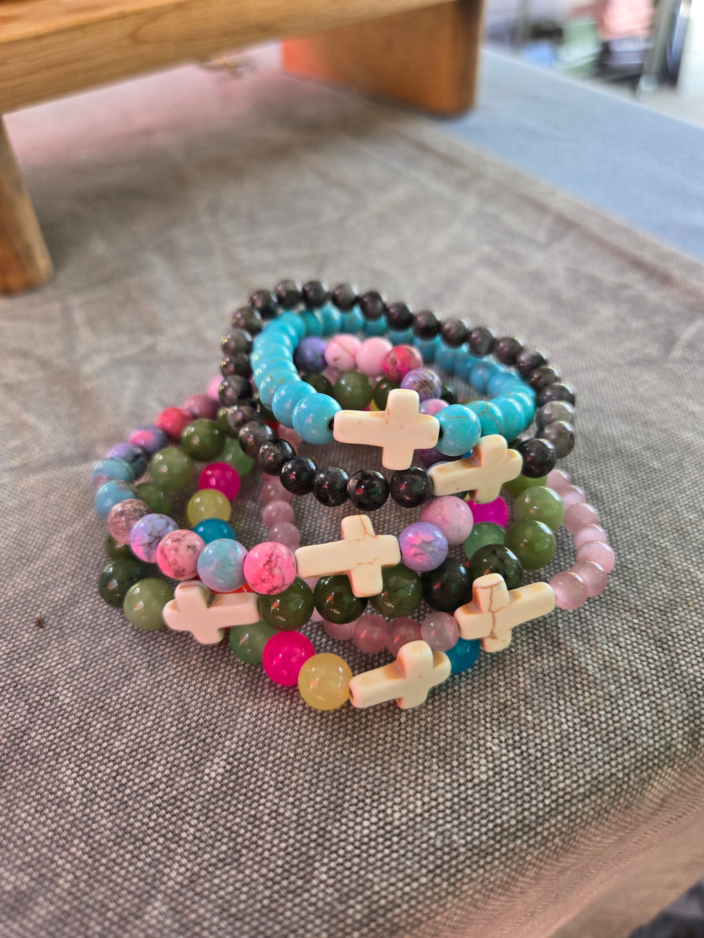 Mystery Cross Bracelet
