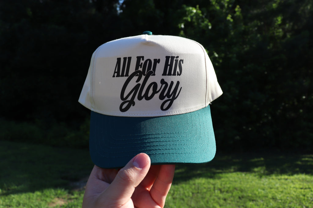 All For His Glory Two-Tone Hat