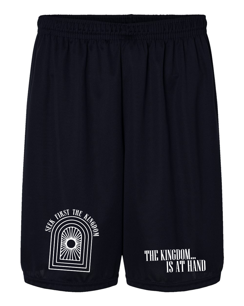 Seek First the Kingdom Shorts Black